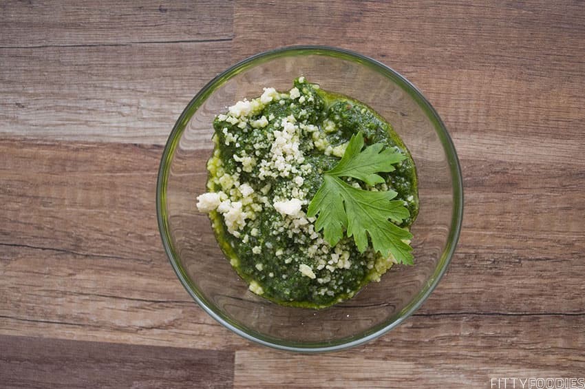 [Picture of Toasted Almond-Kale Pesto]