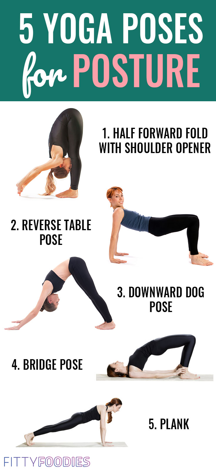 5 Yoga Poses For Posture: Time To Straighten Up - FittyFoodies