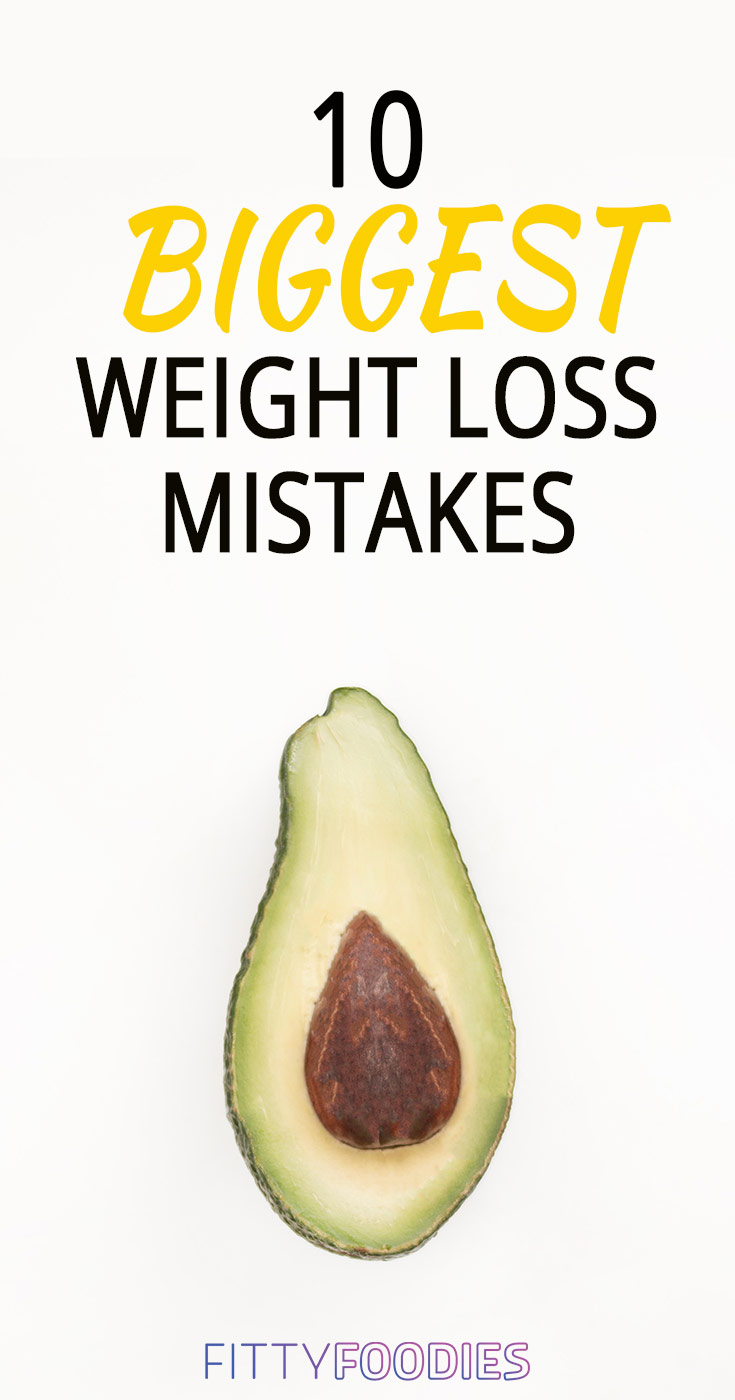 Weight loss mistakes